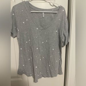 Z Supply Gray Star Shirt, size XL